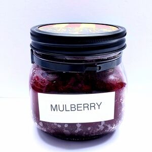 MULBERRY -2-Wick Mason jar Candle, 16 Oz